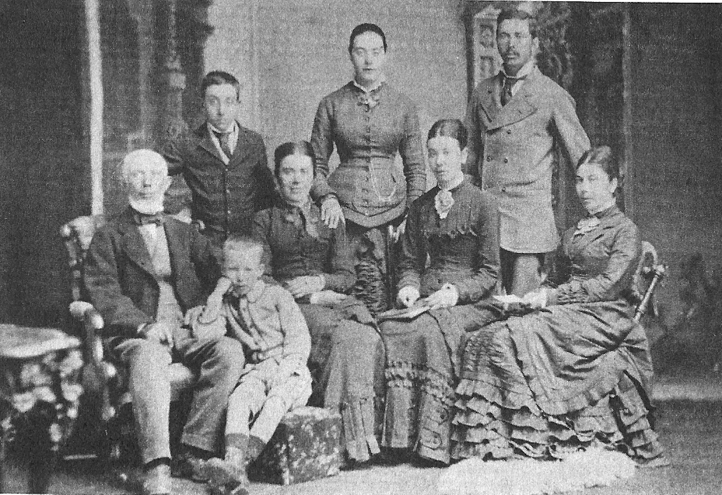 James and Barbara Henderson Bremner's Family,  1880, Linked To: <a href='i223.html' >Barbara Henderson</a>